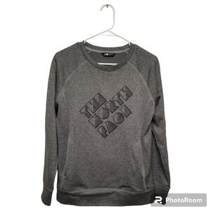 The North Face Crew Neck Gray Sweatshirt Womens Small